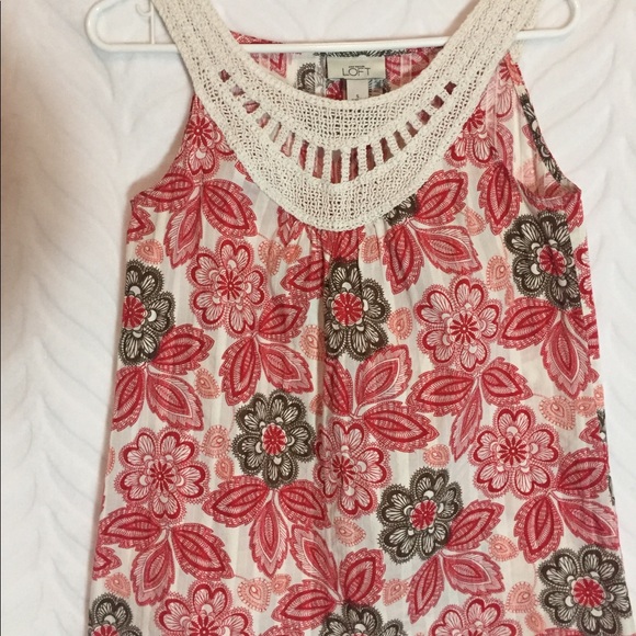 🛍 Ann Taylor LOFT Tank Top Size Small - Picture 4 of 8